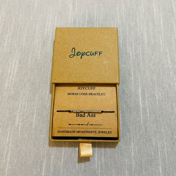 New Joycuff Morse Code Secret Message Bracelet - Picture 4 of 4